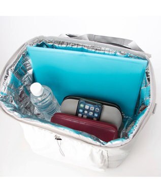 UNBILLION VERYコラボ カシュカシュ cachecache / ソフトクーラーバッグ GY