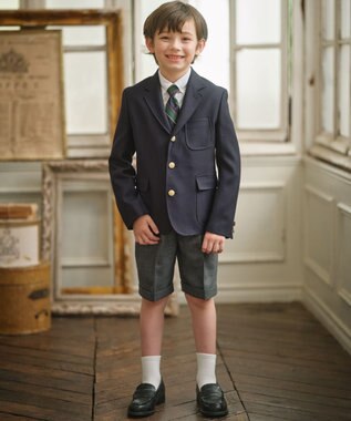 J.PRESS KIDS 【110-130cm】ドレスオックス シャツ ホワイト系