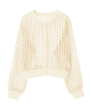 Green Parks ・ＳＵＧＡＲ　ＳＰＯＯＮ　ハナレースカーディガン