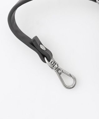 J.PRESS LADIES 【2way】キャンバス ショルダー バッグ ブラック系