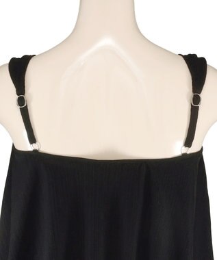 San-ai Resort（三愛水着楽園） ロングパンツセット　9M・11L　【Coral veil（コーラルヴェール）】 ブラック