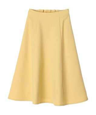earth music&ecology すきな丈フレアスカート Yellow