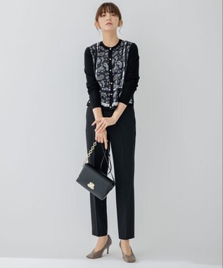 23区 【CLASSY.1月号掲載】スクエアキー ミニ ショルダーバッグ ブラック系