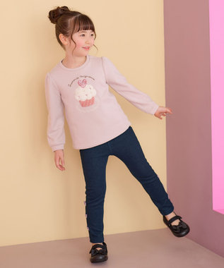 ANY KIDS 7days 裏シャギー ガーリー パンツ デニム