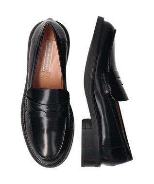 INTER-CHAUSSURES 【INTER-CHAUSSURES】ベーシックレザーローファー ブラック