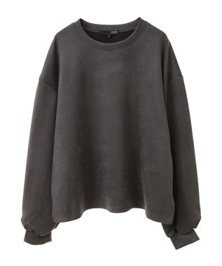 Green Parks ・ＳＵＧＡＲ　ＳＰＯＯＮ　スエードポンチプルオーバ Charcoal Gray