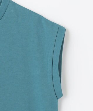 ANY 【抗菌・防臭】プレミアムベーシックノースリーブ Tシャツ ターコイズ