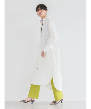 AMERICAN HOLIC ＵＶカット綿ブロードシャツワンピース Off White