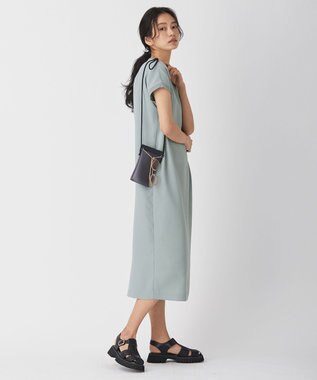 ICB ポーチ付きサングラス ベージュ系