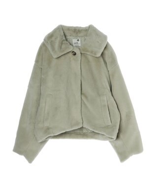 earth music&ecology ファーブルゾン Light Green