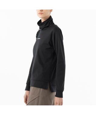 ZERO HALLIBURTON 【ストレッチ・UVカット】 シャーリングプルオーバー ZHG-W5A3 85135 ブラック