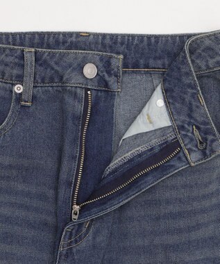 WEGO サマーデニムバレルレッグパンツ デニム中濃加工色