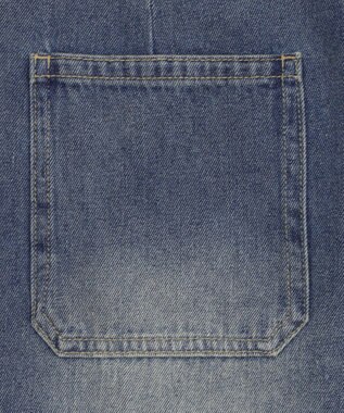 WEGO サマーデニムバレルレッグパンツ デニム中濃加工色