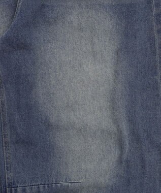 WEGO サマーデニムバレルレッグパンツ デニム中濃加工色