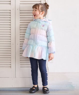 ANY KIDS 7days 裏シャギー ガーリー パンツ デニム