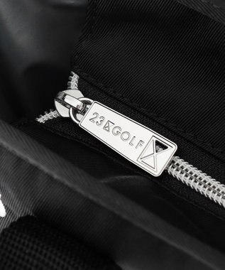 23区GOLF 【UNISEX】『PEANUTS』コラボ　保冷機能付きカートバッグ ブラック系