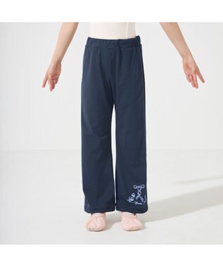 Chacott ウォームアップパンツ ネイビー