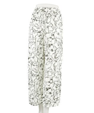 San-ai Resort（三愛水着楽園） ロングパンツセット　9M・11L　【Coral veil（コーラルヴェール）】 ブラック