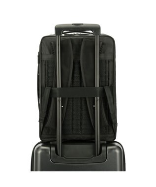 ACE BAGS & LUGGAGE ace. ガジェタブル エアV ビジネスリュック  B4サイズ 15.6インチPC収納 16L 酷暑対策 20032 エース ブラック