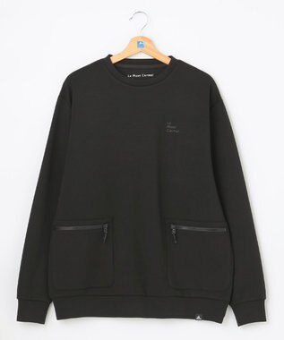 SHARE PARK LADIES 【UNISEX】エアリッチダンボールクルーネック（S・Mサイズ） ブラック