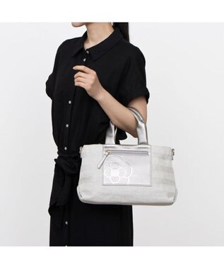 CLATHAS パタト 2wayトート シルバー