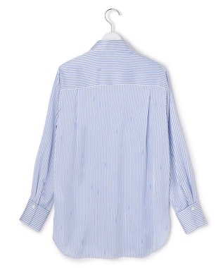 ICB 【30th ANNIVERSARY】LONDONストライプシャツ オフホワイト×ブルーストライプ