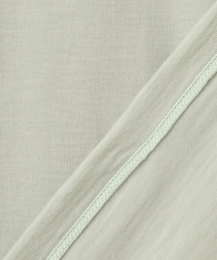 23区 【洗える】ベアタートル シアー カットソー スモーキーグリーン系