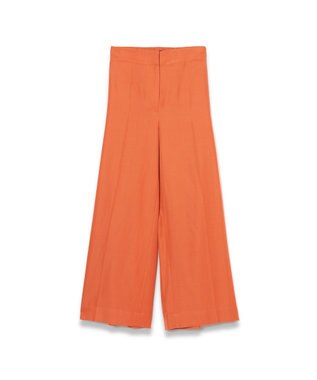 ソフトコットンシルク　トラウザーズ