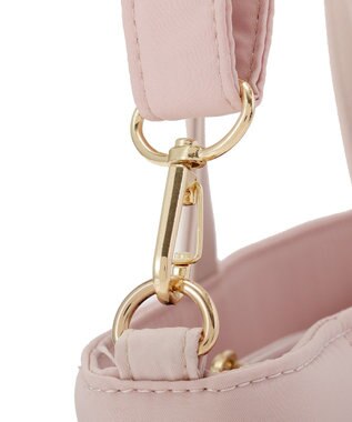 Maison de FLEUR 撥水加工２Ｗａｙトートバッグ Pink