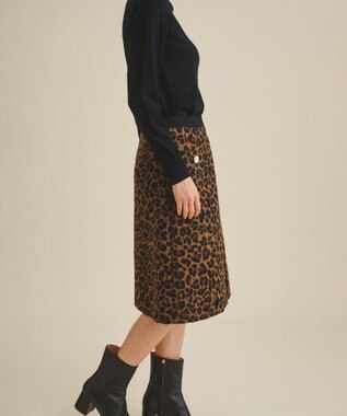 シャギーレオパードスカート / GRACE CONTINENTAL | ファッション通販