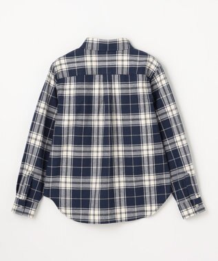 J.PRESS KIDS 【140-170cm】ビッグチェック シャツ ネイビー系4