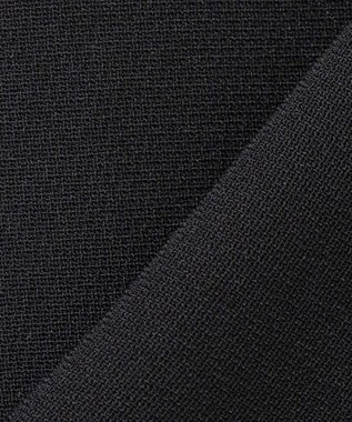 uncrave 【防シワ・洗濯機洗い可】ウォッシャブルダブルクロス ビスチェ ブラウス ブラック