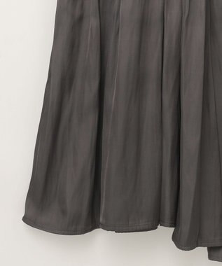 GRACE CONTINENTAL ギャザーキャミソールワンピース グレー