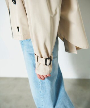 GRACE CONTINENTAL ドルマントレンチジャケット ベージュ