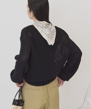 AMERICAN HOLIC ルーズニットプルオーバー Black