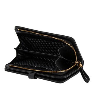 LANVIN en Bleu リュバン 二つ折り財布 ブラック