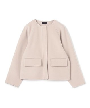 JOSEPH ウーループ　ノーカラーコート