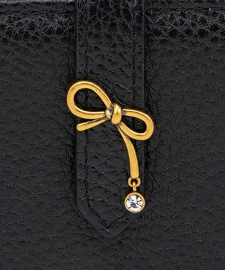 LANVIN en Bleu リュバン 二つ折り財布 ブラック