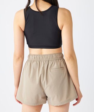 OP／FILA 【Kappa】ラッシュパーカー・ボードショーツ付き　4点セット水着 サンドベージュ