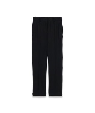 JOSEPH 【FOUNDATIONS】ギャバジンストレッチ スリムストレートトラウザーズ Black