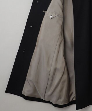 GOTAIRIKU ウールカシミヤビーバー_ステンカラー ブラック系8