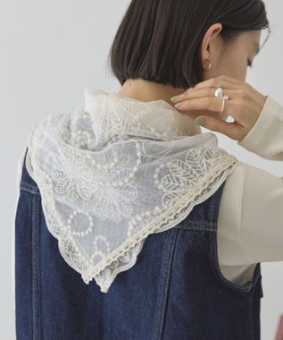 AMERICAN HOLIC チュールレーススカーフ