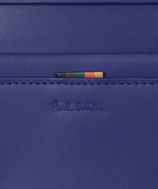 Paul Smith ハイライトステッチ 名刺入れ ブルー