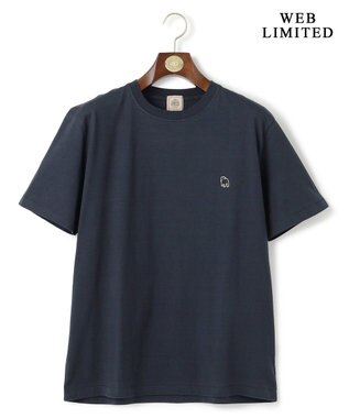 J.PRESS MEN UNISEXで着られるアイコニックな1着【WEB限定】バックブル Ｔシャツ ネイビー系