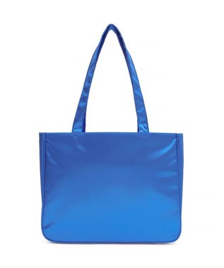 WEGO 【痛バ＆推し活グッズ】ときめきサテン痛バッグS ブルー