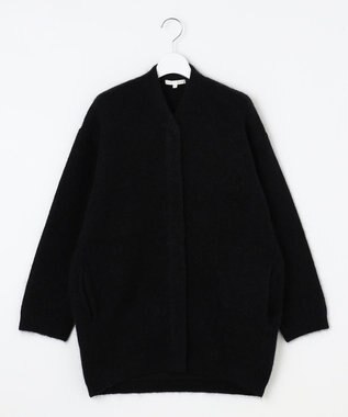 自由区 L 【WEB限定カラーあり・昨年大人気商品をアップデート】モヘアニット アウター [WEB限定]ブラック系