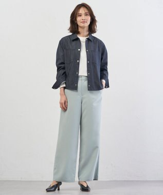 J.PRESS LADIES S メタリックロゴ ロンＴ ホワイト系