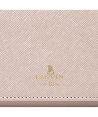 LANVIN en Bleu リュクサンブール かぶせ長財布 ペールピンク