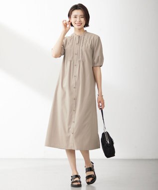 J.PRESS LADIES 【2way】ナイロンギャザー ショルダー バッグ ブラック系