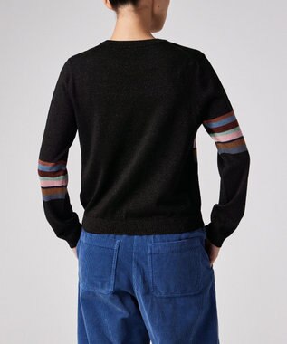 Paul Smith ラメ スワール ニット ブラック